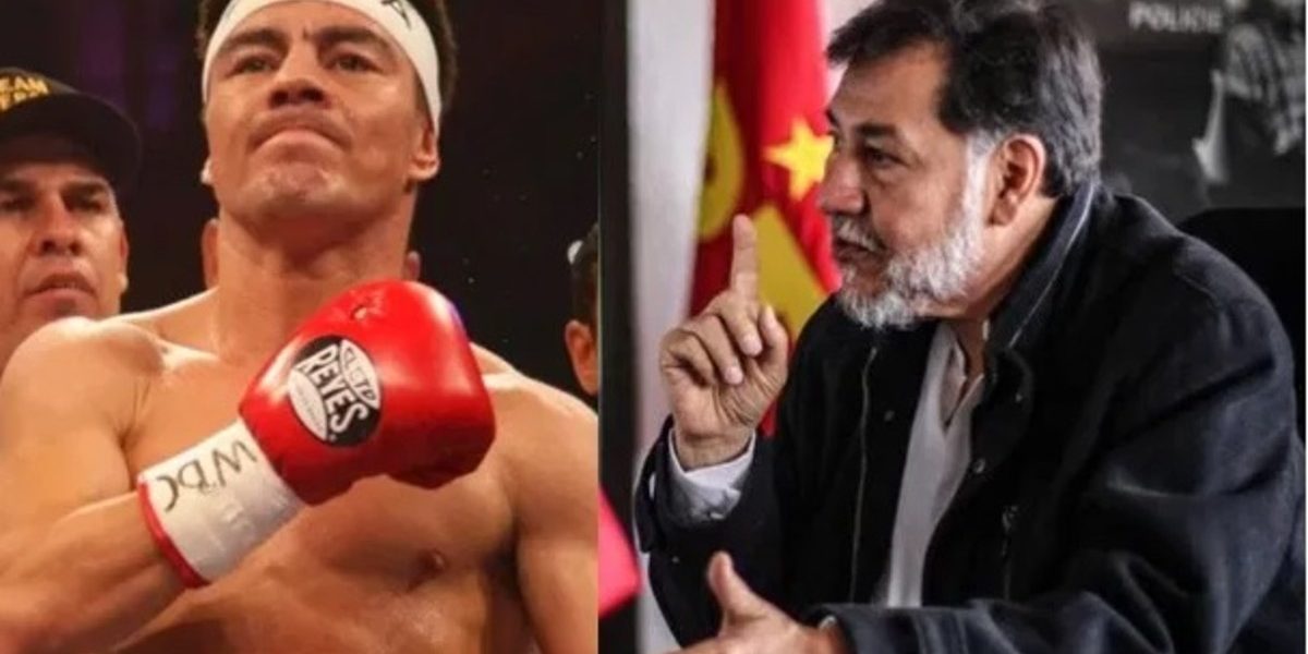 Jorge Travieso Arce fotocomposición con Gerardo Fernández Noroña