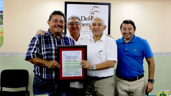 José Caballero Delgado con Juan Sosa Puerto