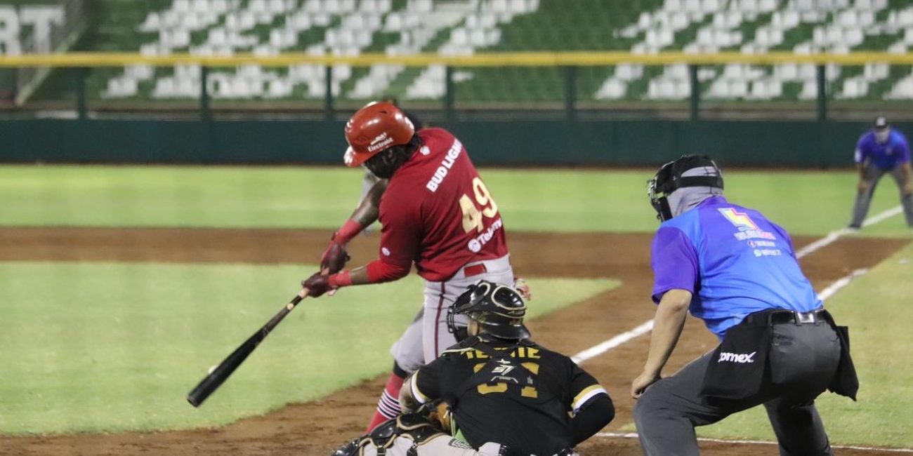 Leones de Yucatán vs. Piratas de Campeche 3er juego pretemporada 7×2 del 010521 en Mérida 3er triunfo al hilo y siguen invictos
