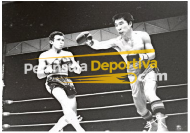 Miguel Canto vs. Susumu Hanagata gdu 15 retuvo por 4a vez campeonato mundial mosca del CMB del 150576 en parque Carta Clara
