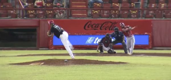 Águila de Veracruz vs. Piratas de Campeche, juego 27, 2o de la serie, serie empatada, 7×4 del 260621 en Campeche Águila de Veracruz