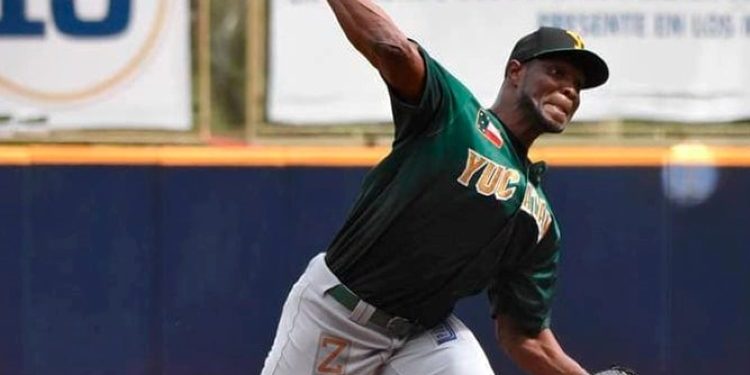 Leones de Yucatán vs. Guerreros de Oaxaca, juego 20 de los Leones, 1o de la serie, 1o doble cartelera, 7×1 4 del 160621 en Oaxaca, Radhamés Liz, pítcher ganador, 2a victoria Leones