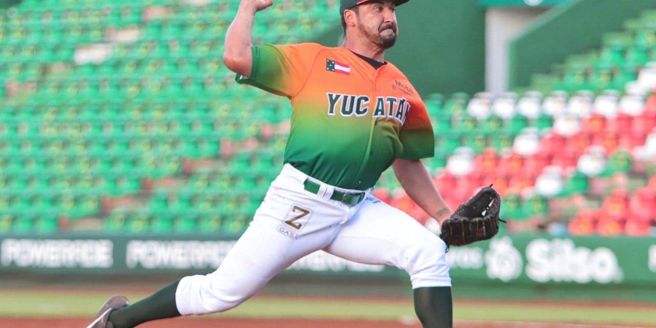 Leones de Yucatán vs. Tigres de Quintana Roo juegos 13 y 15, respectivamente, 3o de la serie, serie para los Tigres, 9×2 9 del 060621 en Mérida, Rolando Valdez, abridor y ganador