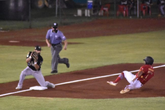 Piratas de Campeche vs. Tigres de Quintana Roo 9 y 11 juegos de 2021, 2o de la serie, serie empatada 8×0 1 del 020621 en Campeche