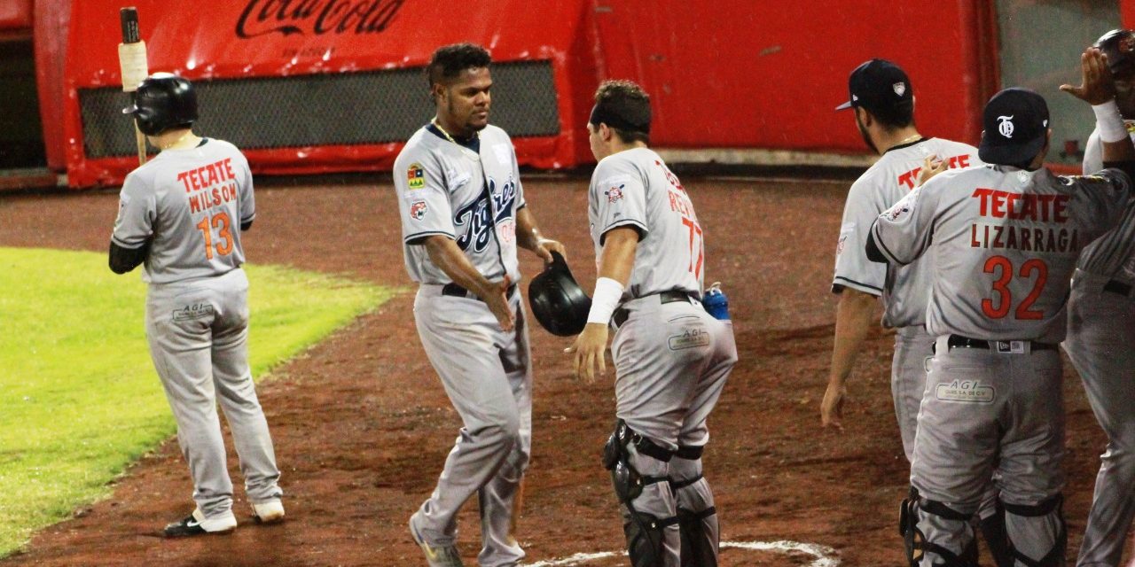 Tigres de Quintana Roo vs. Piratas de Campeche 12 y 10 juegos, 3o de la serie, serie para los Tigres 9×3 3 del 030621 en Campeche