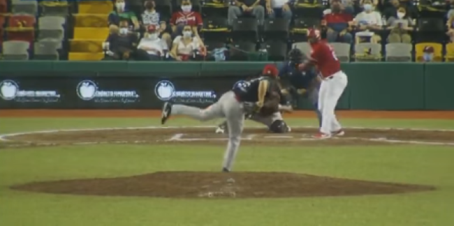 Águila de Veracruz vs. Piratas de Campeche, juego 32, 1o de la serie, 7×2, del 020721 en Veracruz Águila