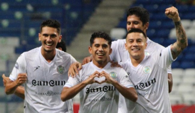 Cancún F.C. vs. Rayados del Monterrey, fecha 1 torneo de Apertura Liga de Expansión, 2-1, 5 del 280721 en Monterrey debut de Federico Vilar como entrenador del Cancún