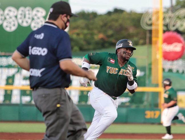Leones de Yucatán vs. Bravos de León, juego 37, 1o de la serie, 7×4 del 060721 en Mérida, Yadir Drake