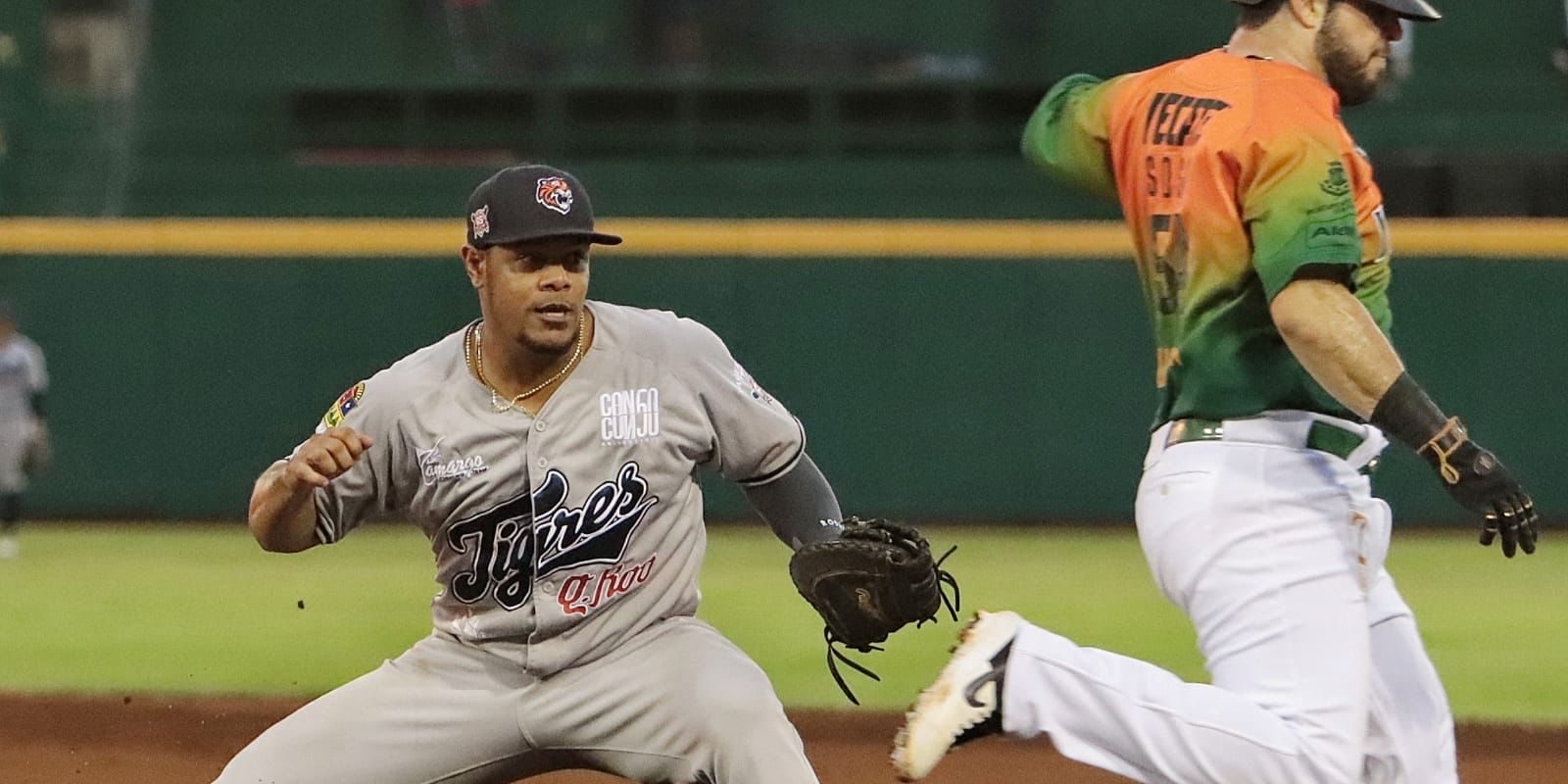 Los Leones inician bien la serie al vencer 9x6 a los Tigres