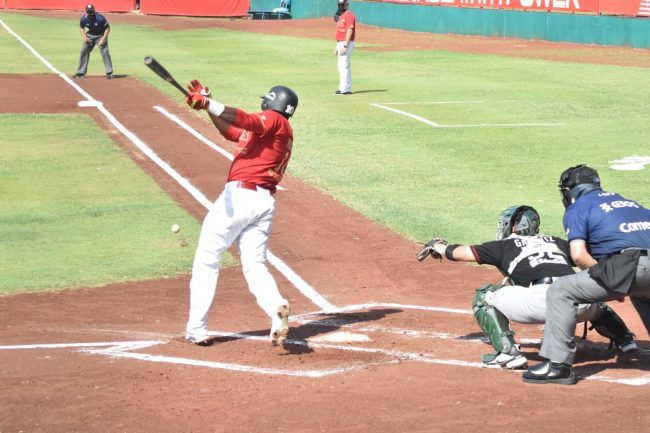 Olmecas de Tabasco vs. Piratas de Campeche, juego 52, 1o doble cartelera, 2o de la serie, 4×3 del 240721 en Campeche