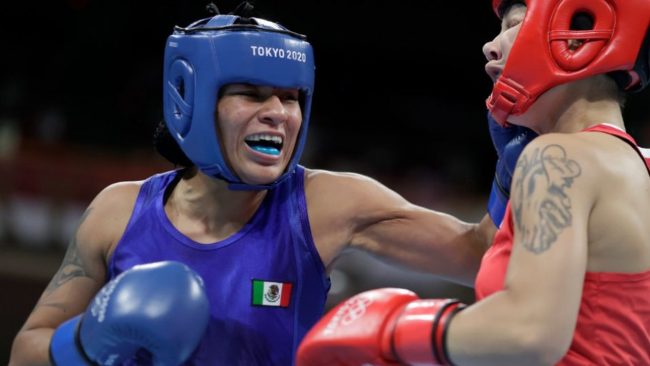 Rebecca Nicoli vs. Esmeralda Falcón gdu 4 1a ronda juegos olímpicos en Tokio 1 del 270721 debut femenino en Juegos Olímpicos