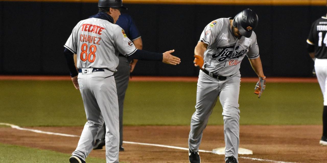 Tigres de Quintana Roo vs. Guerreros de Oaxaca, juego 39, 2o de la serie, serie empatada, 5×4 del 030721 en Oaxaca