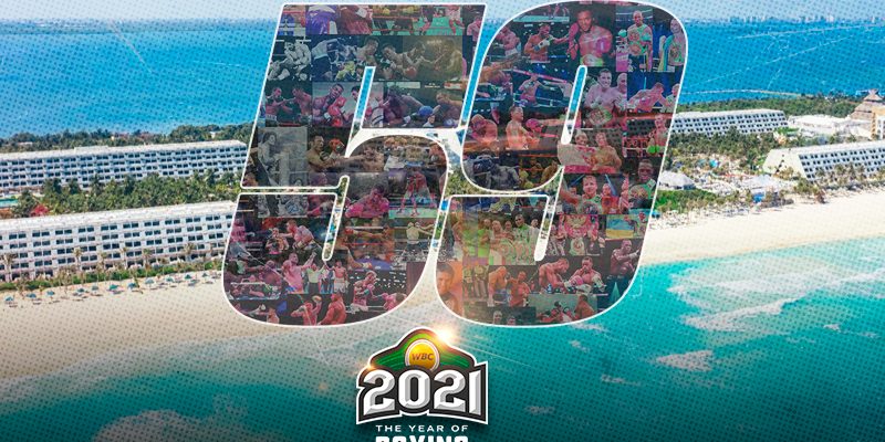 logo convención 2021 número 59 del CMB en Cancún