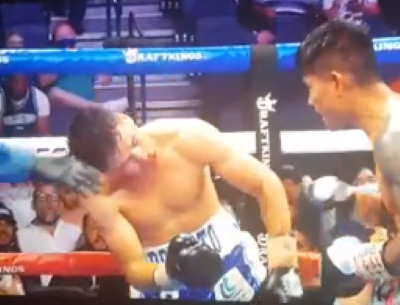 Mark Magsayo vs. Julio Pollito Ceja gkot 10 del 210821 en Las Vegas