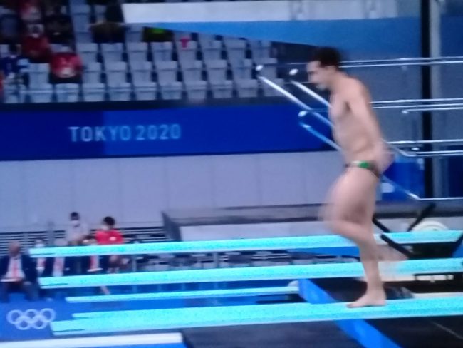 Rommel Pacheco quinto salto ronda final juegos olímpicos de Tokio del 030821