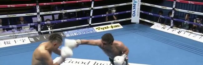 Kazuto Ioka vs. Francisco Chihuas Rodríguez gdu 12 116-112 en todas las tarjetas, retuvo mundial súpermosca OMB del 010921 en Tokio, 1a pelea título mundial sin gente en Japón Kazuto Ioka
