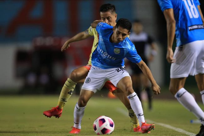 Atlético Morelia vs. Cancún F.C. fecha 12 torneo de apertura de la Liga de Expansión 1-0 del 131021 en Cancún