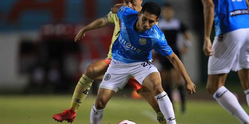 Atlético Morelia vs. Cancún F.C. fecha 12 torneo de apertura de la Liga de Expansión 1-0 del 131021 en Cancún