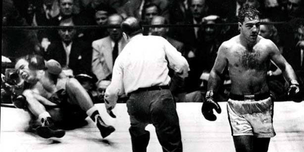 Rocky Marciano vs. Joe Louis