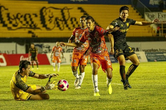 Venados de Yucatán empatan con los Alebrijes de Oaxaca, fecha 11 torneo de Apertura de la Liga de Expansión 1-1 4 del 051021 en Mérida