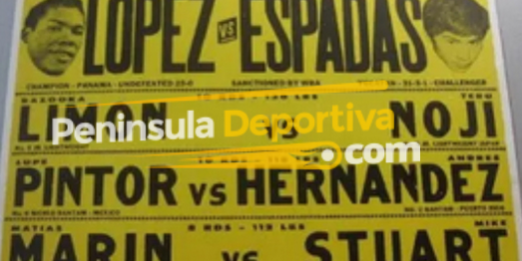 cartel gustavo guty espadas vs. Alfonso López 2 con marca de agua