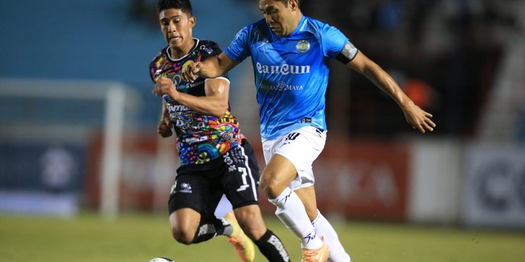 Alebrijes de Oaxaca vs. Cancún F.C. fecha 16 torneo de apertura liga de expansión 2-1, 1 del 091121 en Cancún
