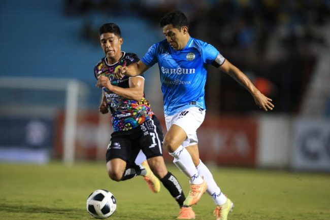 Alebrijes de Oaxaca vs. Cancún F.C. fecha 16 torneo de apertura liga de expansión 2-1, 1 del 091121 en Cancún