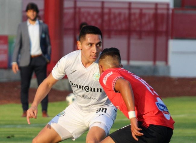 Coyotes de Tlaxcala vs. Cancún F.C. fecha 15 torneo de Apertura de la Liga de Expansión 6 del 021121 en Tlaxcala