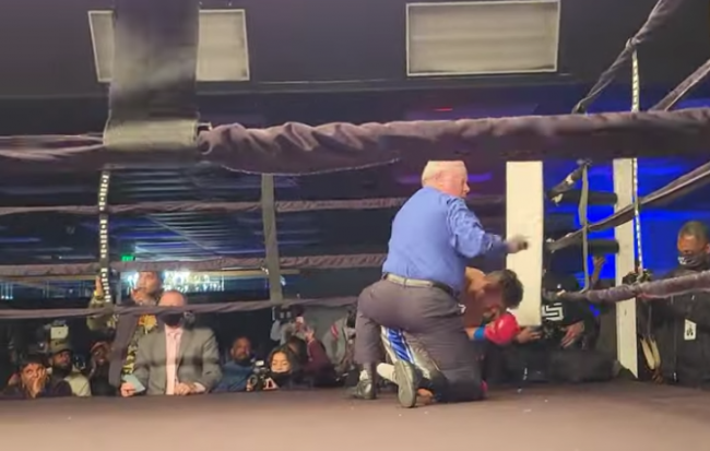 Lorenzo Simpson vs. Luis Muecas Solís gkot 1 al 1 50 1 del 061121 en Baltimore