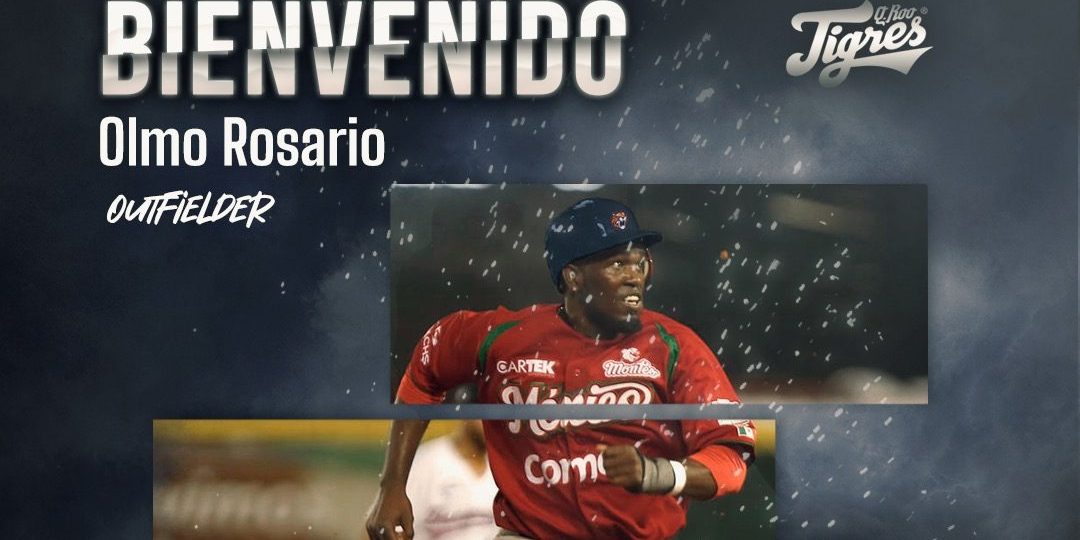 Olmo Rosario llegada a los Tigres de Quintana Roo del 051121