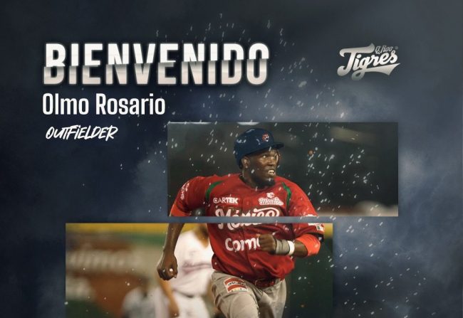 Olmo Rosario llegada a los Tigres de Quintana Roo del 051121