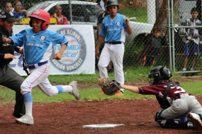 liga telmex béisbol infantil