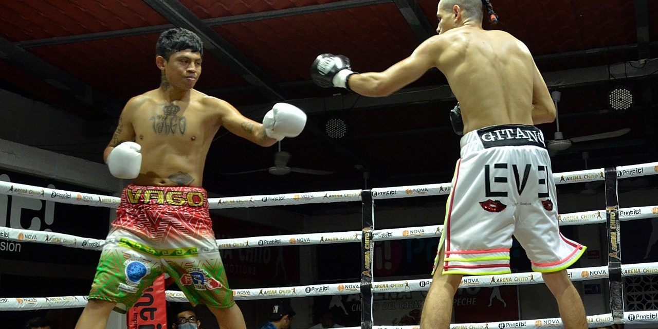 André Gitano García vs. Víctor Vago Durán gkot 5 del 181221 en Ciudad del Carmen