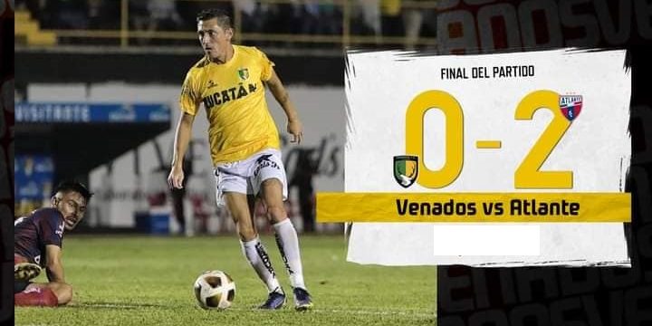Potros del Atlante vs. Venados de Yucatán juego de ida 4os de final torneo apertura liga de expansión 2-0 del 021221 en Mérida