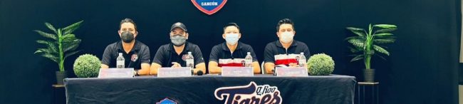 Tigres de Quintana Roo anuncio escuela de béisbol infantil y juvenil en Cancún del 210122 en Cancún redimensionada