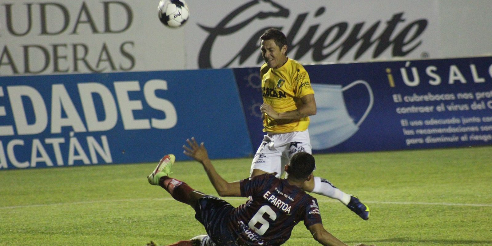 Venados de Yucatán vs. Potros del Atlante 1a fecha torneo de clausura liga de expansión 1-0 4 del 080122 en Mérida
