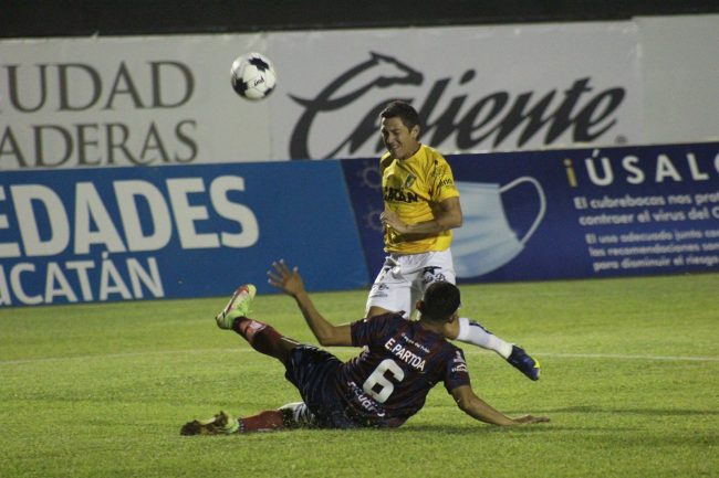 Venados de Yucatán vs. Potros del Atlante 1a fecha torneo de clausura liga de expansión 1-0 4 del 080122 en Mérida