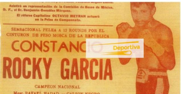 cartel Miguel Canto vs. Rocky García recortado
