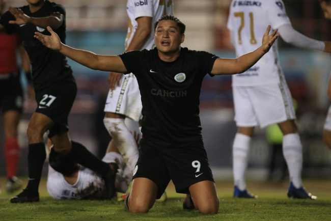 Cancún F.C. empata con los Pumas de Tabasco 2-2 fecha 14 torneo de clausura Liga de Expansión 6 del 250322 en Cancún
