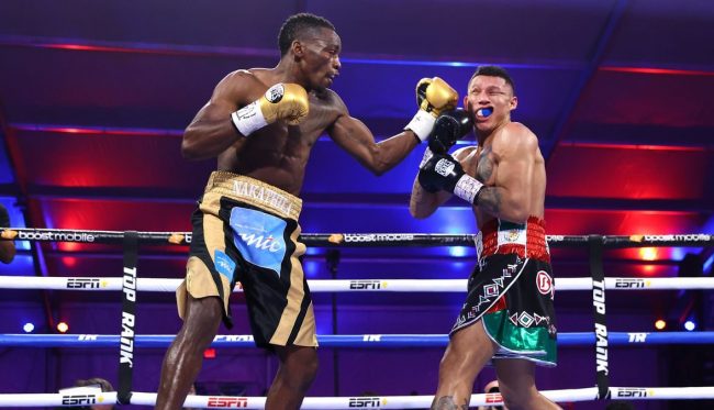 Jeremiah Nakathila vs. Miguel Berchelt gkot 6 1 del 260322 en Las Vegas