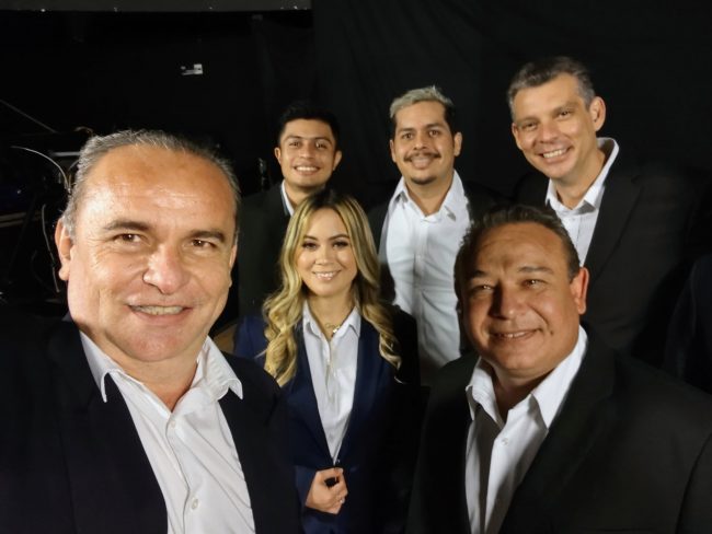 Mario Peniche con Andrés Novelo Mena, y Eddie Baeza anuncio que narrarán temporada 2022 de la LMB