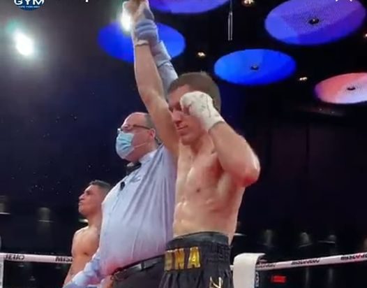 Samuel Lajoie Dery vs, José Atocha gdu 4 en Montreal del 110322 en peso wélter