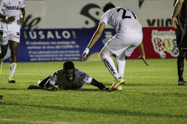 Venados de Yucatán vs. Cancún F.C. 11a fecha torneo de Clausura Liga de Expansión 1-0 5 del 080322 en Mérida, Félix Micolta, anotador del gol