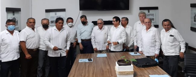 José Manzur Argüelles, Raúl Jiménez Ávila, toma de posesión en la CBM, del 190422