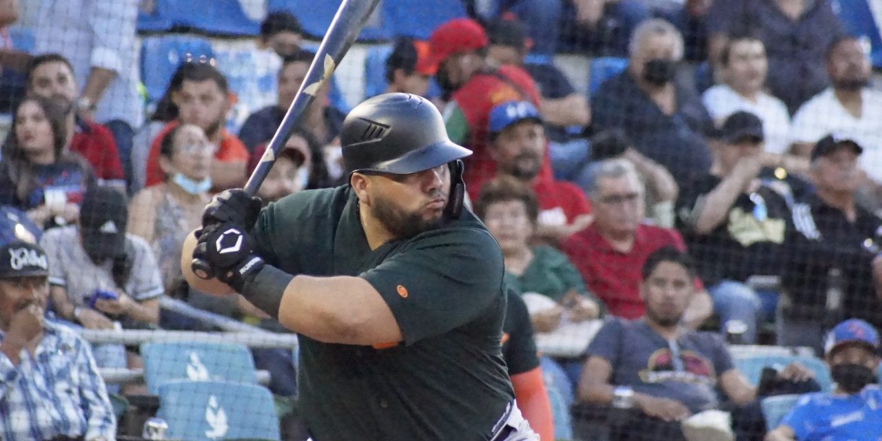 Leones de Yucatán vs. Sultanes de Monterrey, 2o de la 1a serie de pretemporada, serie empatada, 4×1, 1er triunfo formal melenudo de 2022, del 020422 en Reynosa, Luis Felipe Pepón Juárez