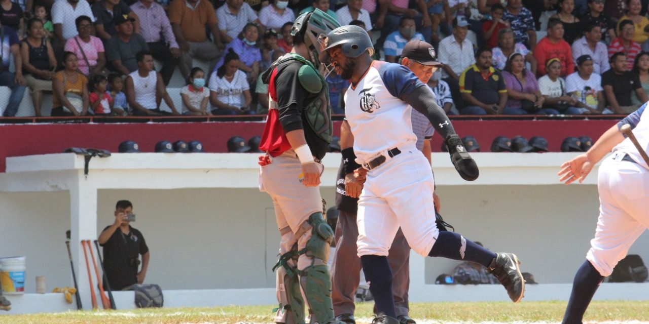 Olmecas de Tabasco vs. Tigres de Quintana Roo 8×2 pierden el invicto en pretemporada, 1 del 190422 en Centla
