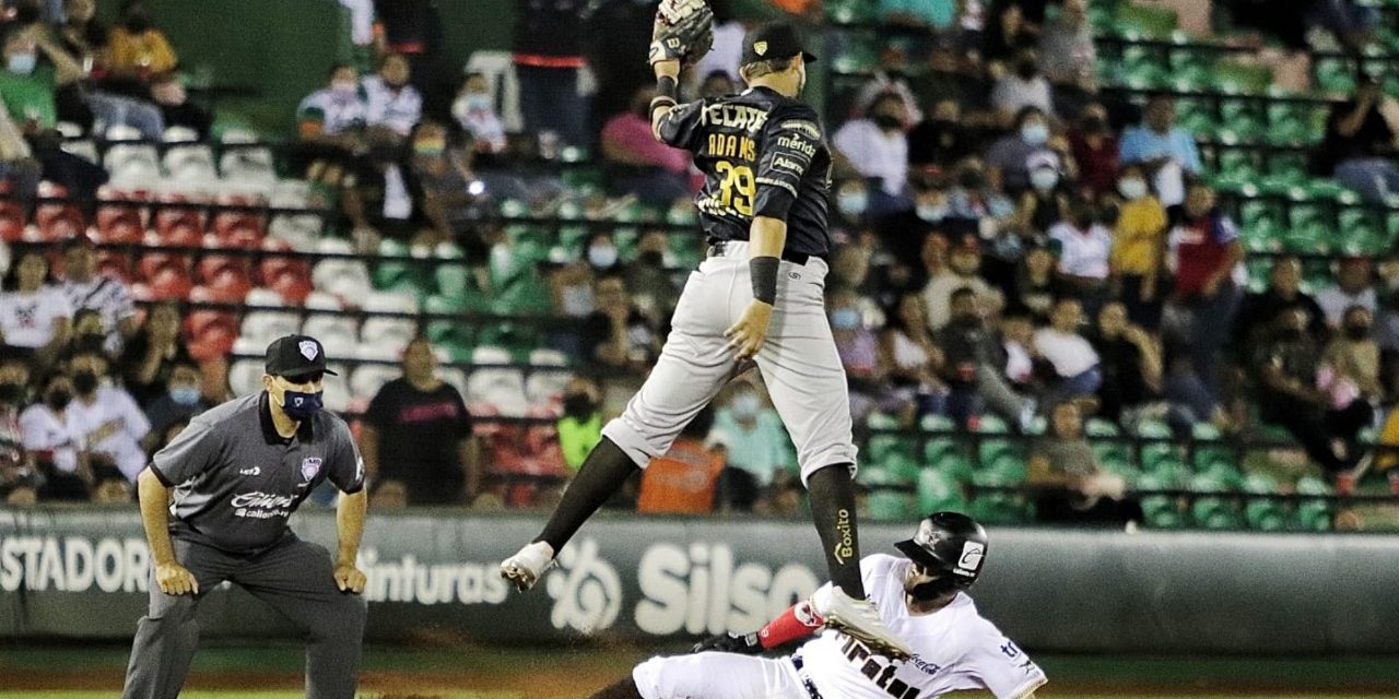 Piratas de Campeche vs. Leones de Yucatán juego 4 para ambos, 1o de la serie, 9×1, piratas se estrenan como locales en 2022, en Mérida, del 260422