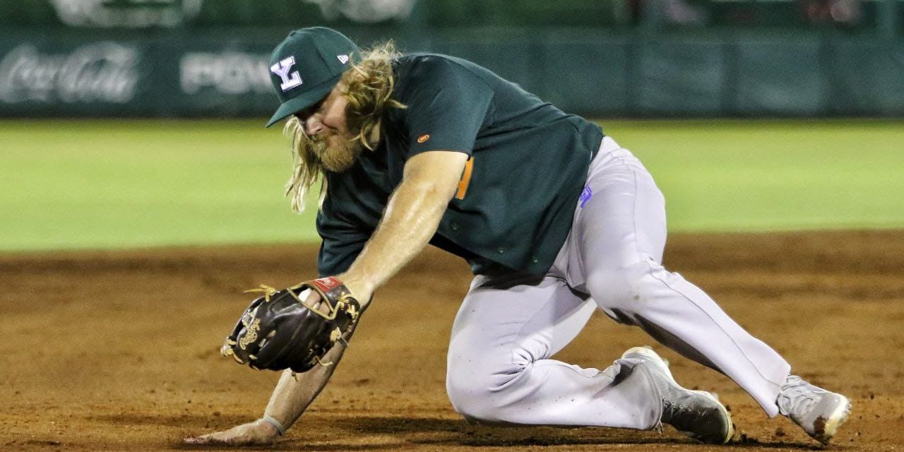Piratas de Campeche vs. Leones de Yucatán, penúltimo juego pretemporada melenudo, 5×0 1 del 190422 en Mérida, Taylor Motter