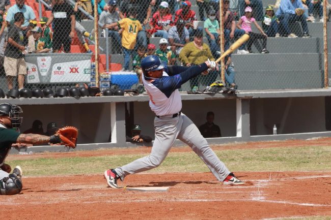 Tecolotes de los dos Laredos vs. Leones de Yucatán 9×6, pretemporada, del 100422 en Matamoros,