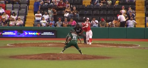 Águila de Veracruz vs. Leones de Yucatán, juego 32, 2o de la serie, serie empatada, 12×3, 7 del 280522 en Veracruz